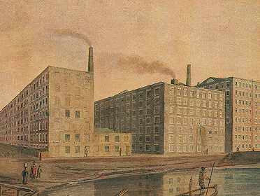 Cotton Mills in Manchester 1820